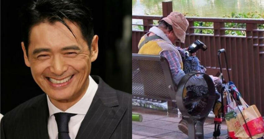 周潤發身價飆破229億！親姊姊「睡公園」被直擊 本人回應曝真相