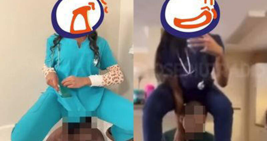 女護士下體磨蹭「男病患頭部」！猥褻拍片 不雅畫面曝光