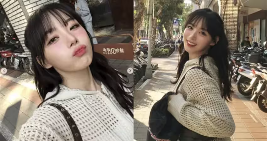 「最強高中生」啦啦隊女神現蹤台灣街頭！河智媛驚人美貌被拍⋯萬人朝聖