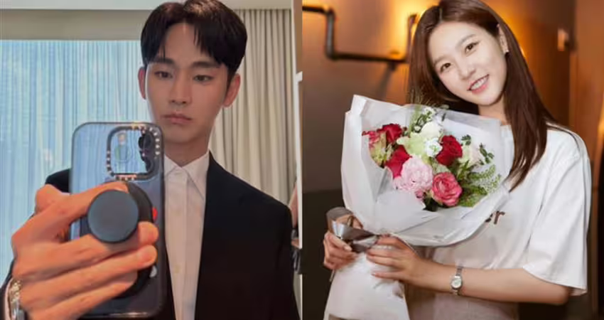 交往國二金賽綸！金秀賢「女方一成年」就求婚 肉麻喊：給很乖的賽綸