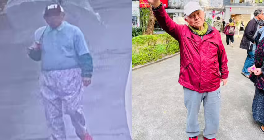 林葉亭憶失智父失蹤11天陳屍水池！ 見遺體崩潰下跪：沒把他照顧好