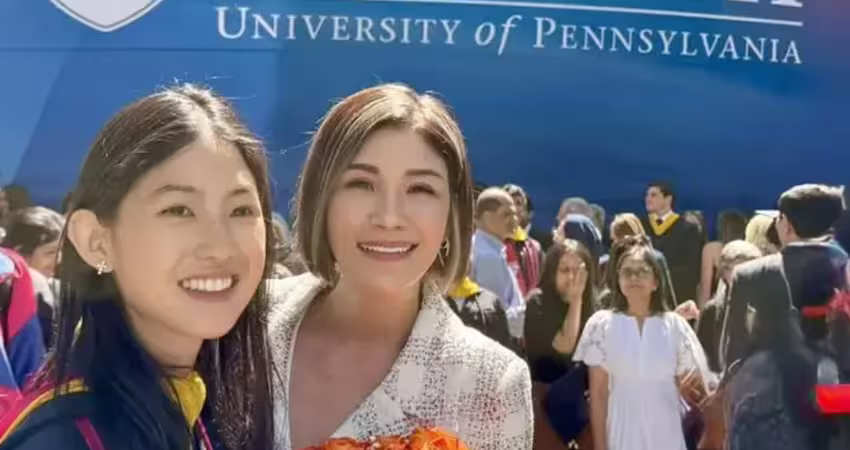 全美第1商學院畢業！蔣雅淇愛女超狂學歷曝