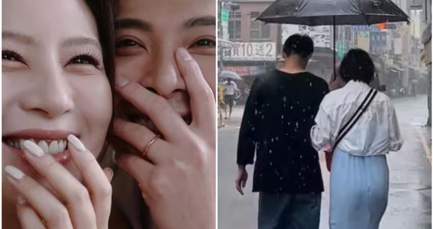 連晨翔成寵妻魔人！為劉品言1願望冒大雨護送 背影甜翻