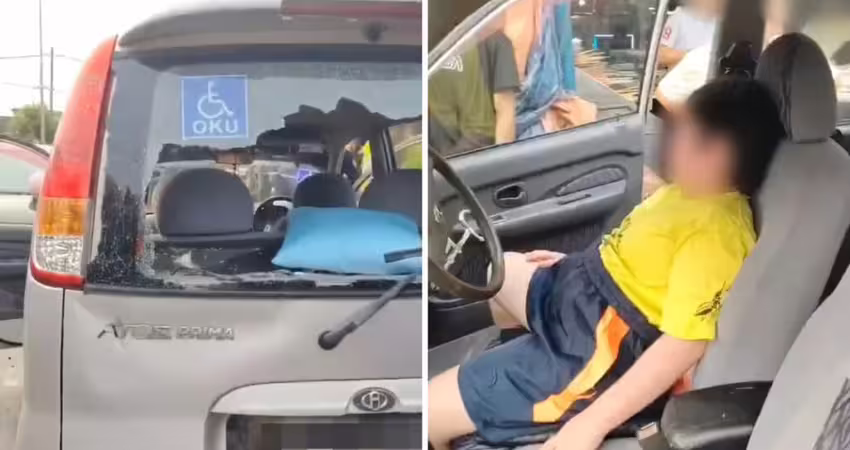 14歲女偷開車　自撞癱坐崩潰！傷亡情況曝