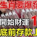 這些生肖要爆發了，21號開始財運一路發，3月底前存款上億！