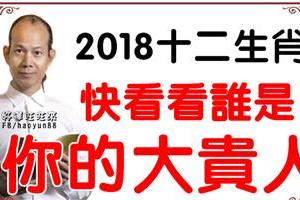 2018十二生肖：快來看看誰是你的大貴人！