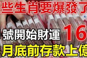 這些生肖要爆發了，21號開始財運一路發，3月底前存款上億！