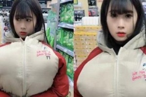 少女「在超市偷東西」當場被保全抓包！逼她「鬆開衣服卻驚見...」保全頓時臉紅無語...