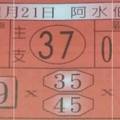 1/21 阿水伯手冊  六合參考