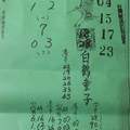 1/26 白鶴童子  六合參考