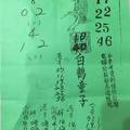 2/27 白鶴童子  六合參考