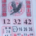 3/1 神鷹  六合參考
