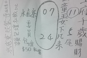 4/5 水底寮  六合參考