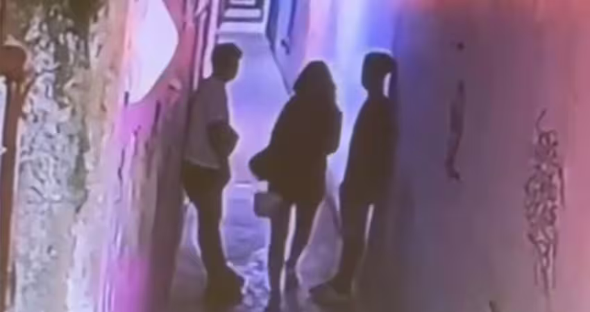 夜歸驚魂　2男尾隨女子回家