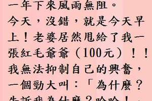 女人說：「你們男人總罵女人是禍水為什麼還娶女人？ 」男人說：「你沒聽說因禍得福麼？ 男人為什麼娶女人,,,