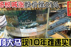 赌场税喊涨股价挫21%   云顶大马现10年难遇买机？ 