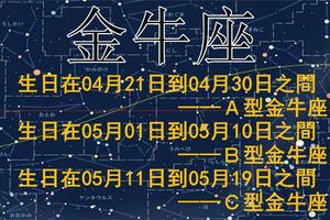 你以為只有1個金牛座？錯了3個金牛座才是正解！來看看你真正的星座是哪個！!