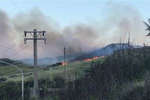 天氣太熱？恆春後壁湖驚傳火燒山　火勢猛烈延燒5公里