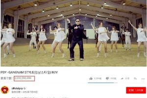 Youtube點閱破30億! PSY《江南Style》MV創亞洲紀錄