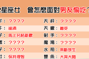 「原來心碎只要一瞬間」！12星座 發現男友「偷吃」會怎麼面對！