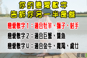 「戀愛數字」告訴你適合哪一個星座，用出生年月日算出你的另一半！