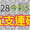 9/28 今彩539 自創版路 9/27中16.27 五支連碰 供您參考 !