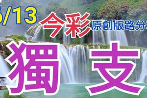 今彩539  6/13  獨支專車  請點圖看看  !