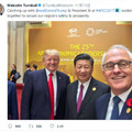 澳洲總理自拍獨PO川普習大大　狠「卡」地主國越南陳大光