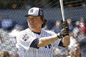 松井秀喜獲名人堂候選　挑戰首位入選日本球員