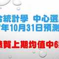 六合彩中心選牌法10月31日預測分析 恭賀上期中6支趨勢強勢後勢可為