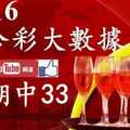 六合彩大數據 11月16日 上期中33 拚獨支全車連莊