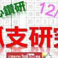 12月12日 六合彩研究院 孤支研究 精心鑽研 版路