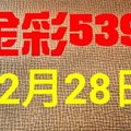 @金彩539@ 今彩539--12月28日連續出牌號碼