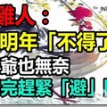 屬雞人：明年「不得了」，老天爺也無奈！看完趕緊「避」開來