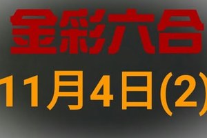 ◆金彩六合◆六合彩 11月4日連開孤支版路 （2）