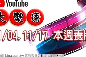 2017/11/14,11/17大樂透：本週二期養牌號碼規律