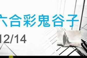 六合彩鬼谷子 12月14日 3支 特別號 特码 版本2