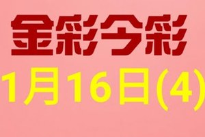 $金彩今彩$ 今彩539--1月16日連續版路號碼揭密(4)