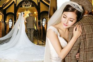 這組婚紗照感動億萬人 不過嬌美新娘身旁不是新郎 而是