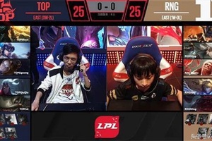 LOL-LPL：不怂就是干！四上单阵容，RNG2-0豪取TOP战队