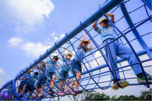 宛如縮小版遊樂園！中和員山公園3大遊具成亮點