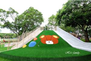 「超進化童趣公園」林口公鄰23公園！小熊主題共融兒童遊戲場~新北市特色公園再添一座