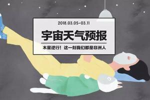 木星逆行？宇宙天氣預報0305-0311