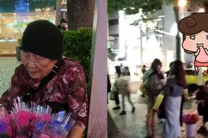 為養中風兒…85歲阿嬤扛家計！賣花鞠躬道謝 淚曝感人身世