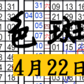 4月22日六合彩 港號孤支彩色斑馬 遠星牌