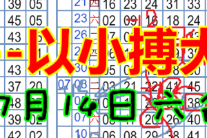 7月14日六合彩--以小搏大