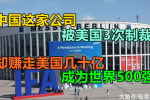 中国这家公司，被美国3次制裁，却赚走美国几十亿成为世界500强