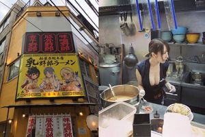 「乳野郎」拉麵店爆紅！爆乳師傅下麵給你吃 網暴動朝聖