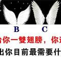 心理學：你想擁有哪雙翅膀？測出你現在更需要什麼？