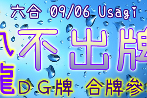 六合彩 09/06 Usagi 九龍 精選低機號碼 供您參考